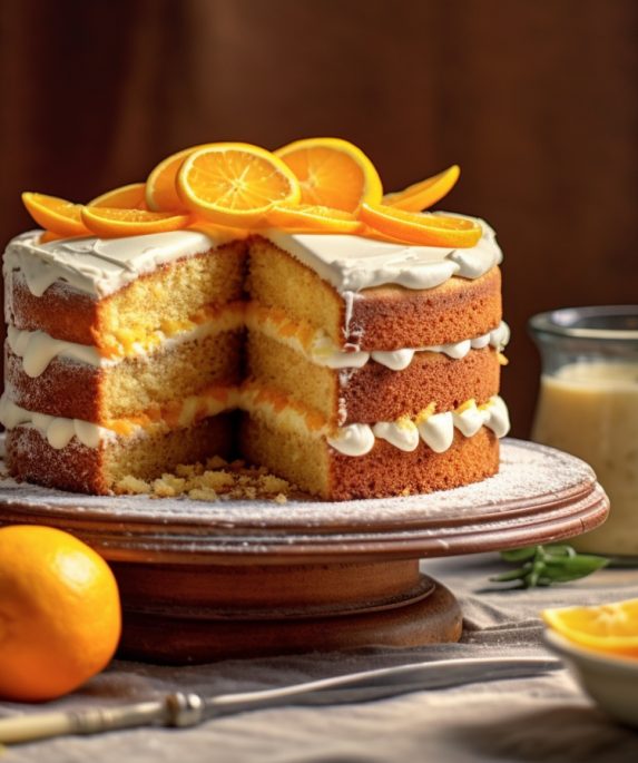 Cake au Citron et à l'Orange