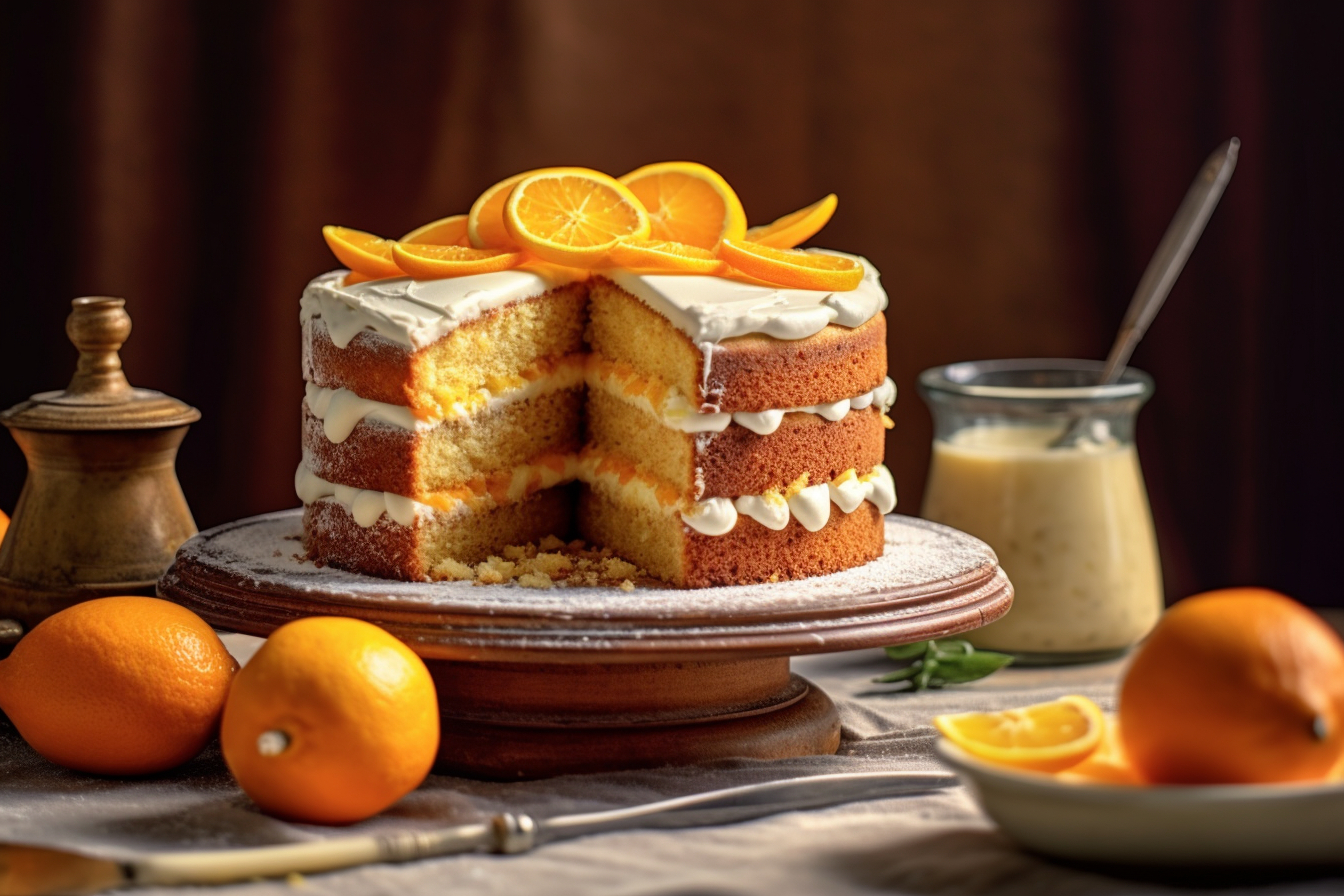 Cake au Citron et à l'Orange