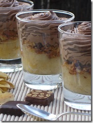 compotee poire chantilly chocolat