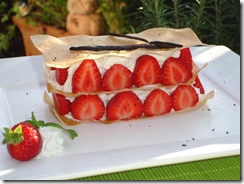feuillete fraises crème legère 2