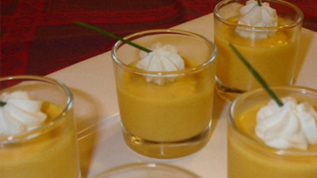 Mise en Bouche Glacée de Carottes à la Badiane