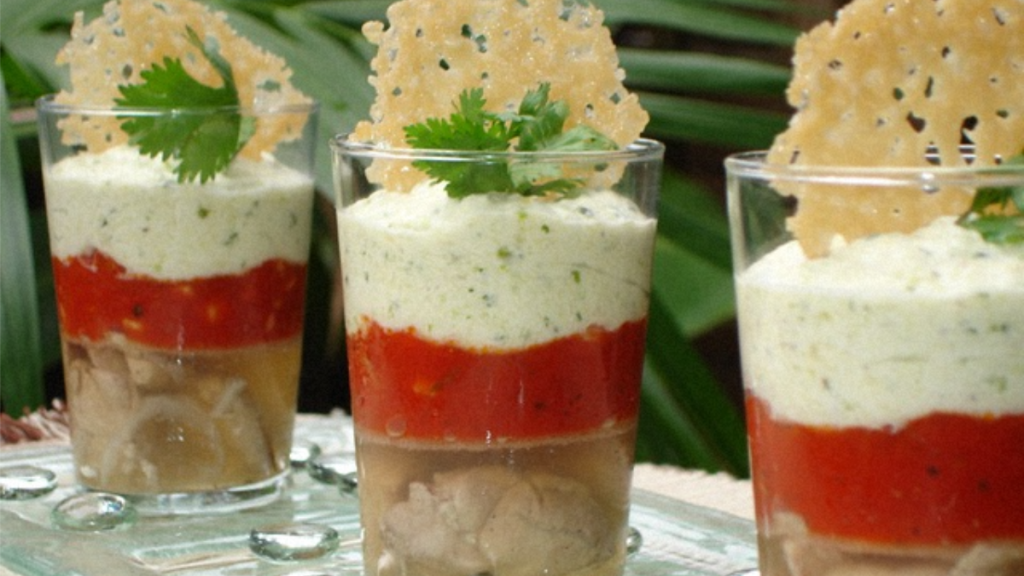 Recette : Verrine de Sot l’Y Laisse en Gelée aux Légumes