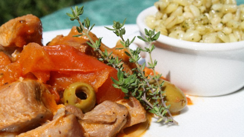Sauté de Dinde à la Provençale
