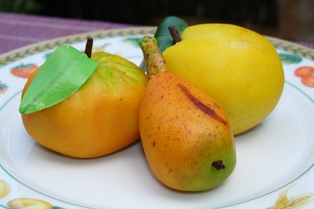Frutti di Martorana : fruits en marzipan