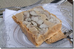 terrine caille foie gras tranche