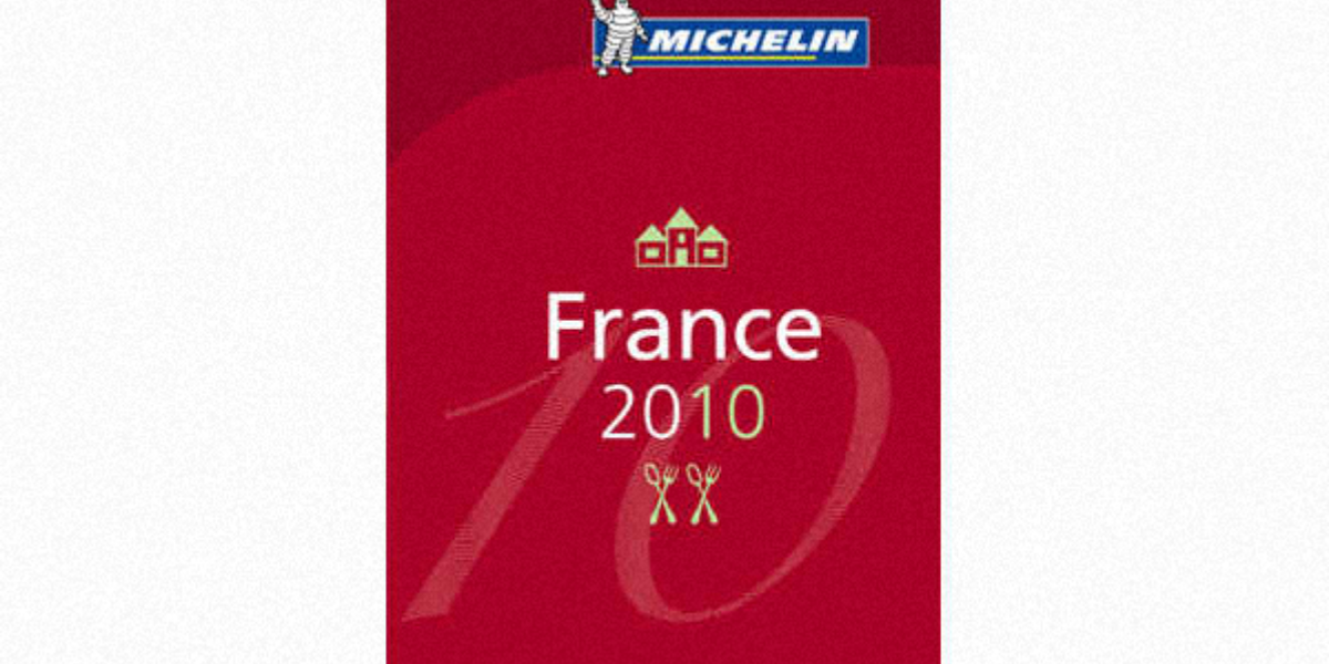 Guide Michelin 2010 : un de mes "bescherelle"