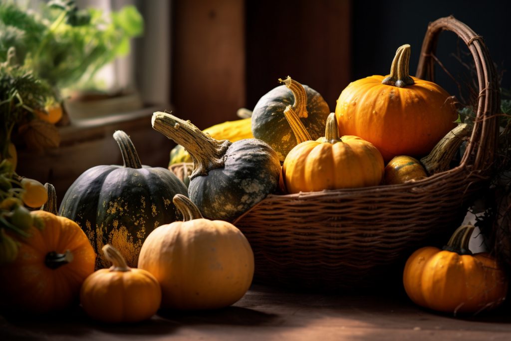 Courges et Cucurbitacées : Potiron, Potimarron etc : ce n'est pas que pour Halloween !