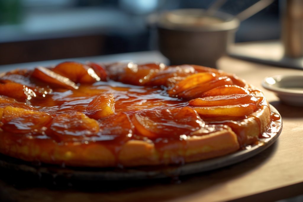 Recette : Tarte Tatin et Espuma au Lait de Coco