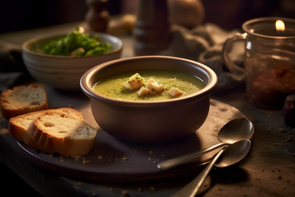 Recette : Velouté de Pois Cassé au Foie Gras