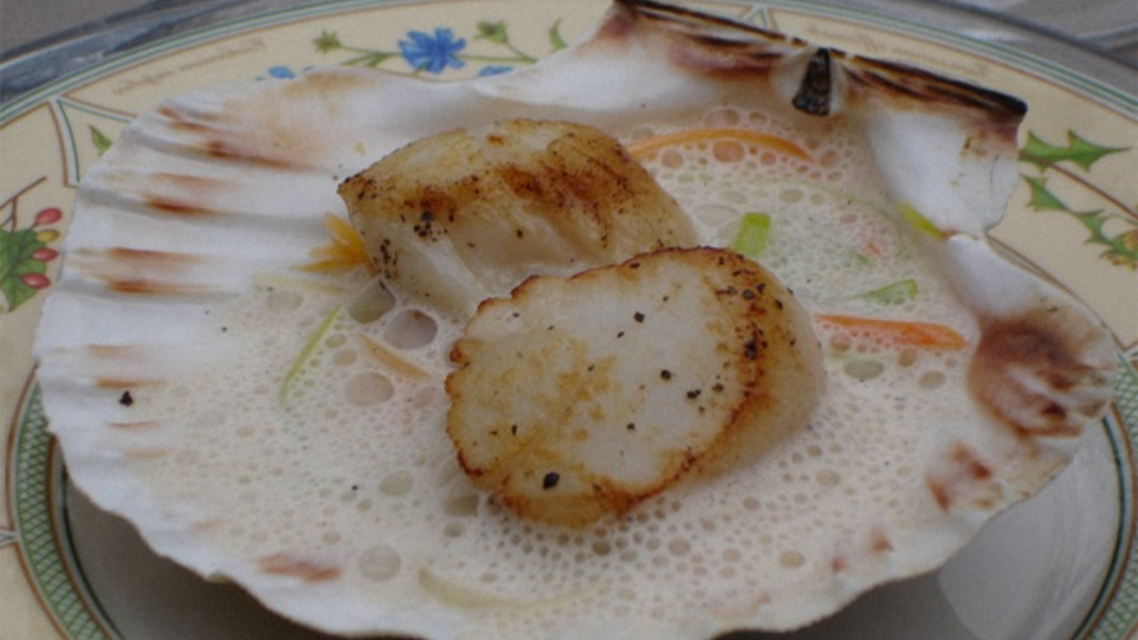 Coquille Saint-Jacques et son Espuma au Noilly