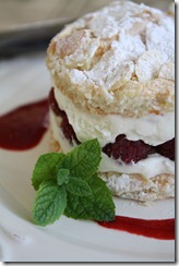 mille feuille dacquoise framboise 2