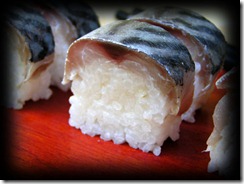 maquereau sushi