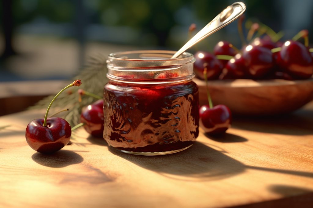Confiture de Cerise à la Verveine