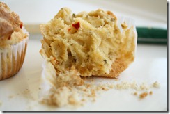 muffin poivron chevre