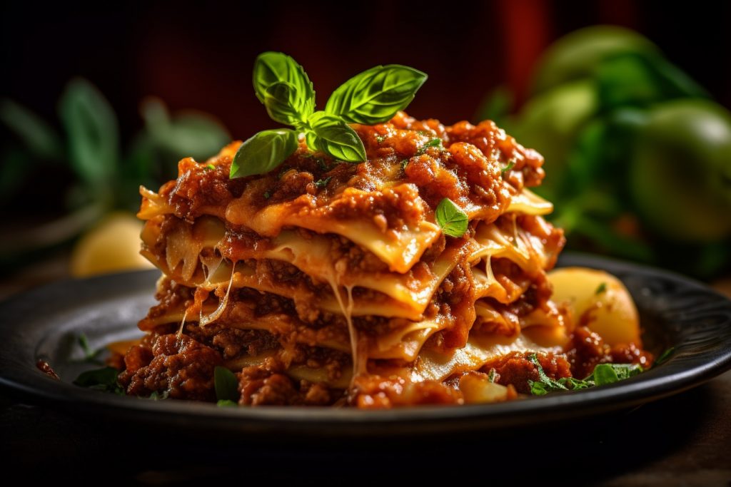Véritable Lasagne à la Bolognaise Préparée avec une Amie Italienne