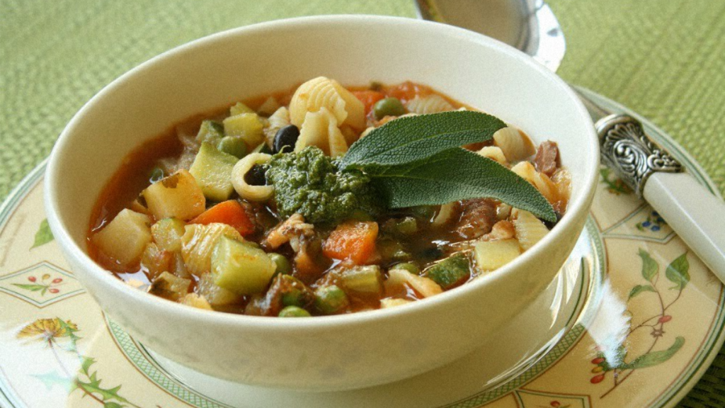 Recette : Minestrone à la Génoise
