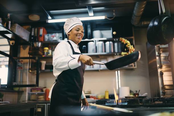 Veste cuisine femme