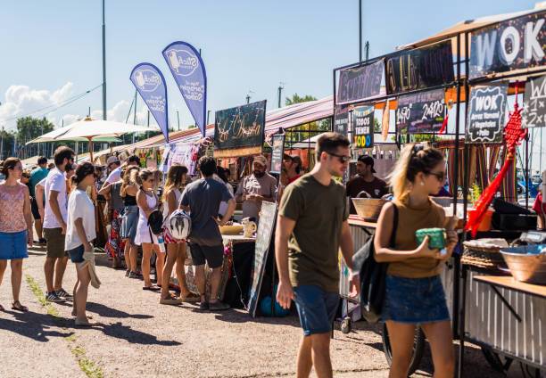 restauration lors d'un festival grand public
